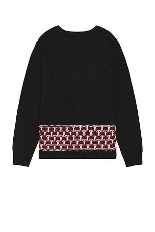 Obey Kei Cardigan in Black