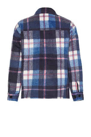 Obey Stanton Shirt Jacket in Blue