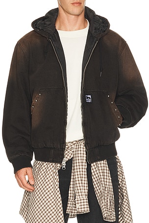 Studded Zip Up Jacket Obey