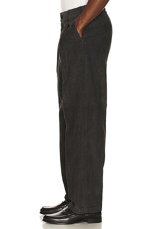 Obey Dean Faded Wash Cord Pant in Black. Size 36. Also