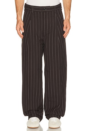 Dean Stripe Pleated Pant Obey