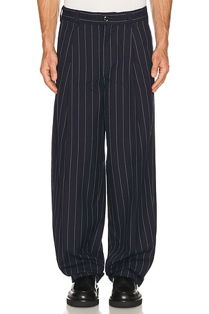 Dean Stripe Pleated Pant Obey