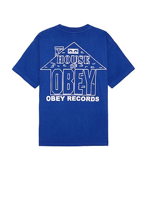 HOUSE OF OBEY RECORDS 티셔츠 Obey