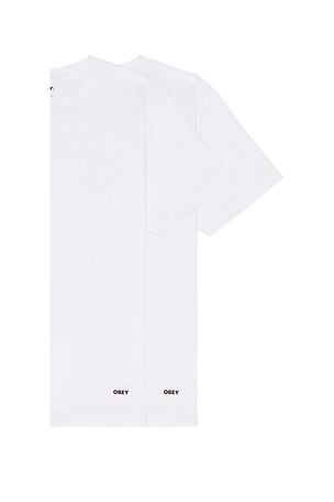 Standard Short Sleeve 2 Pack T-Shirts Obey