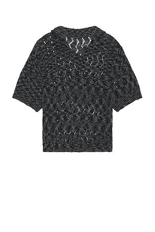 Obey Andre Sweater Polo in Black