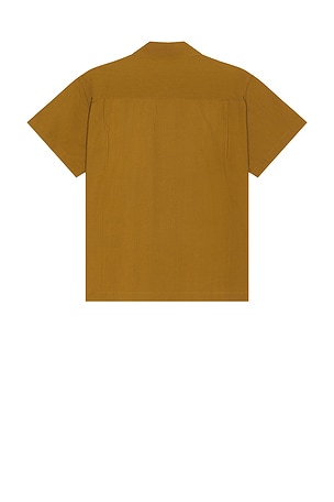 Obey Beau Woven Shirt in Brown. Size XL/1X. Also