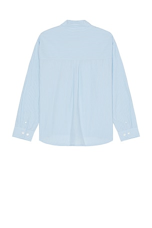 Obey Bigwig Blueprint Woven Shirt in Blue