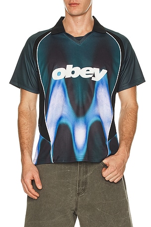 CAMISA DE FUTEBOL BLURRED Obey