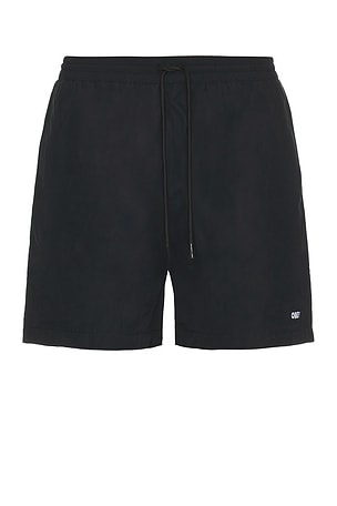 Obey Easy Swim Shorts in Black