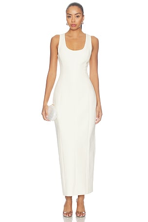 Cotton Mix Volume Midi Dress Odd Muse