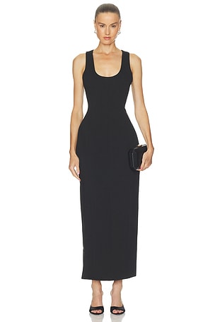 Cotton Mix Volume Midi Dress Odd Muse