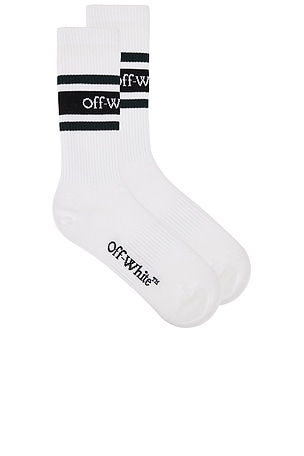 Stripes Logo Socks OFF-WHITE