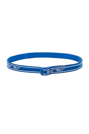 NEW OFF-WHITE mini industrial belt in blue Buy Off-White Mini Industrial Belt Blue/Blue - Novelship main image 4