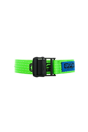 Off white green belt best sale