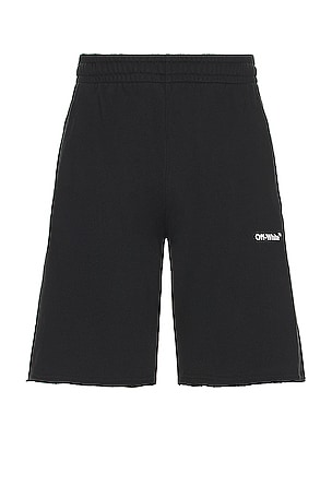 OFF-WHITE CARAVAGGIO MESH ショートパンツ - Black | REVOLVE