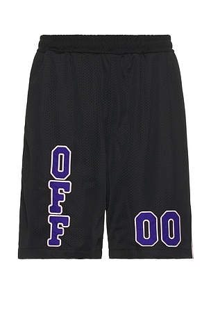 Mesh Basketball Shorts OFF-WHITE