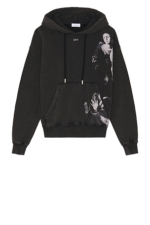 Blurred Mary Skate Hoodie OFF-WHITE