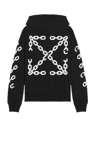 OFF WHITE CHAIN ARROW SLIM Black White REVOLVE