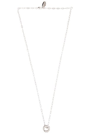 Hex Nut Chain Pendant Necklace OFF-WHITE