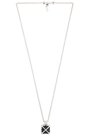 Arrow Pendant Necklace OFF-WHITE