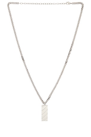 Diag Necklace OFF-WHITE