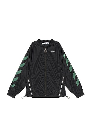Off-whiteオフホワイトDIAG NYLON JACKET Off-White Nylon Jacket | italist