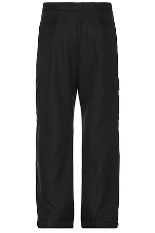 OFF-WHITE Drill Cargo Pant in Black