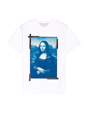 off white mona lisa blue