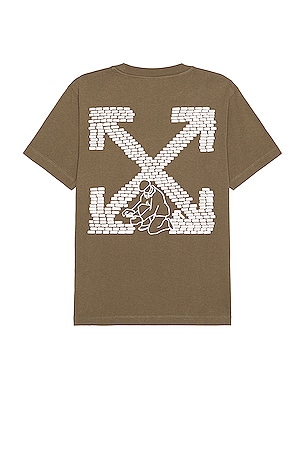 Off white army t shirt hotsell