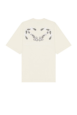 Bandana Half Arrow Over T-shirt OFF-WHITE
