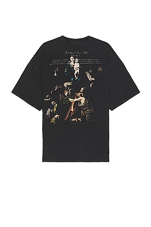 Stamp Mary Over T-shirt OFF-WHITE