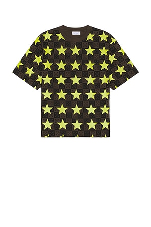 Stars All Over Skate Short Sleeve Tee OFF-WHITE