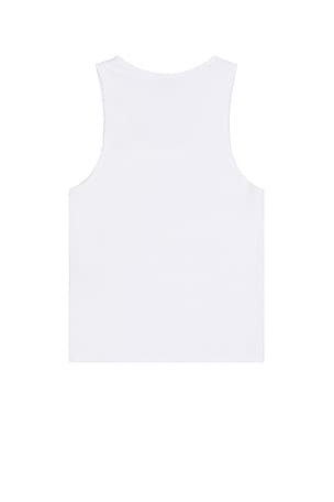 OFF-WHITE Off Stamp Rib Tank in White