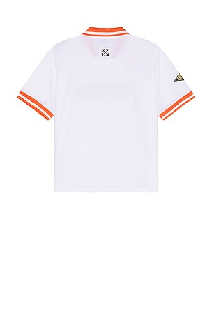 OFF-WHITE Eagle Soccer Polo in White