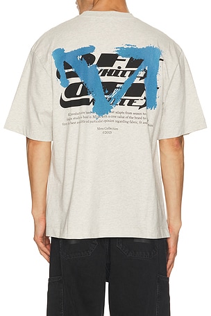 Blue Half Arrow Skate Short Sleeve Tee OFF-WHITE