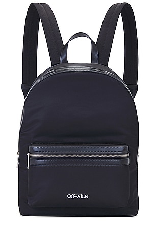 Core Round Nylon Backpack OFF-WHITE
