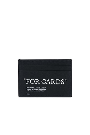 Quote Card Case OFF-WHITE