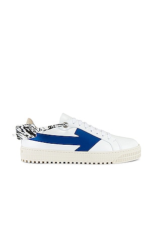 off white arrow sneakers blue
