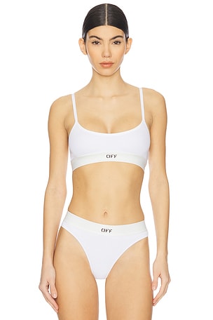 Off Rib Bralette OFF-WHITE