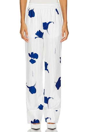 PANTALON DE PYJAMA OFF-WHITE