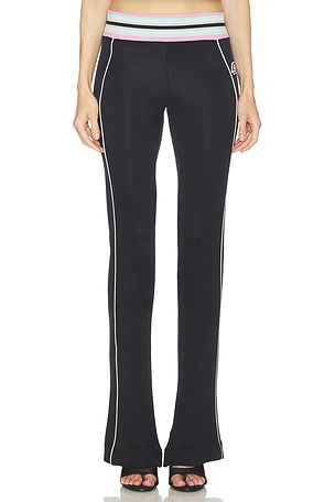 OFF-WHITE Fluid Track OW Slim Pant in Black. Size 38. Also
