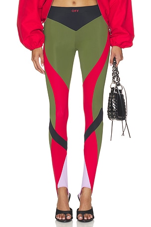 Ly Color Block Legging OFF-WHITE