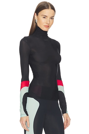 OFF-WHITE Color Insert Tee in Black