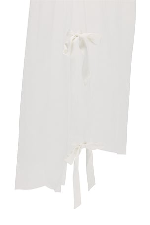 Ofrenda Studio Laguna Satin Bows Veil in White