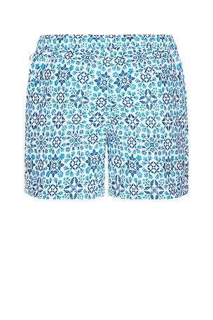 Original Penguin 5 All Over Print Shorts in Blue