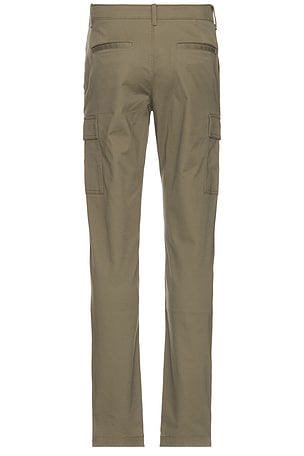 Original Penguin Stretch Cargo Pants in Olive