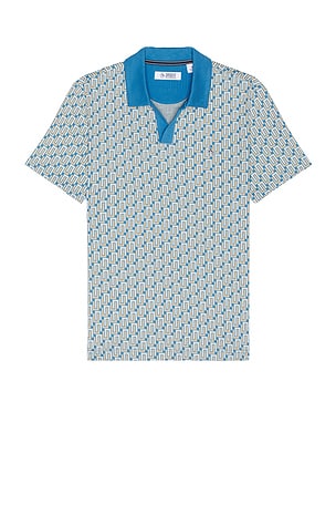 Jacquard Interlock Knit Polo Original Penguin