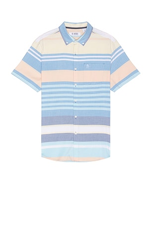 Multi Stripe Short Sleeve Shirt Original Penguin