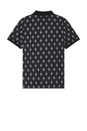 Original Penguin Argyle Polo in Black