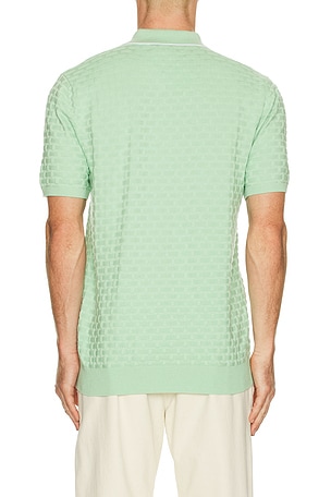 Original Penguin Links Stitch Polo in Mint